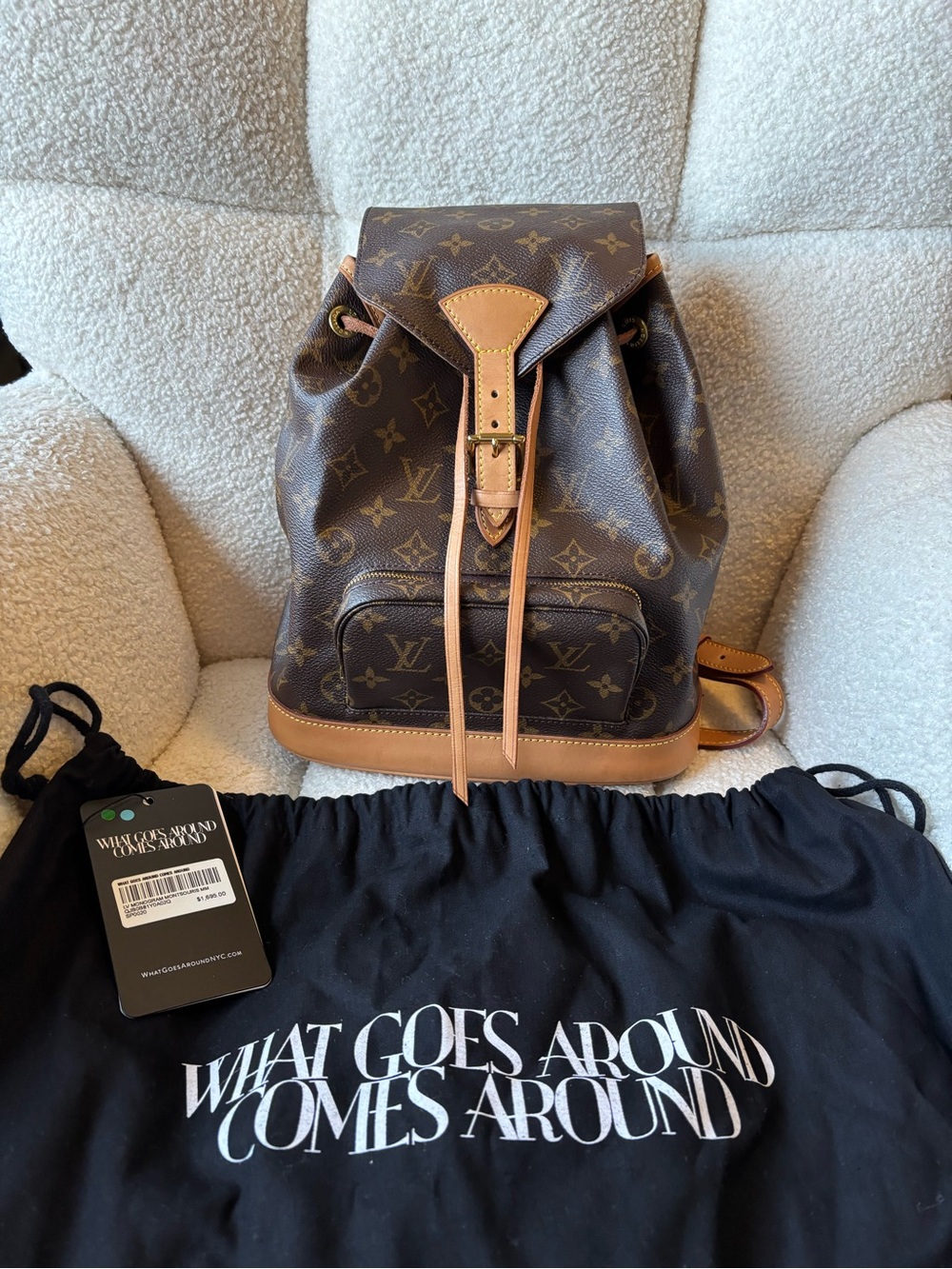 Louis Vuitton Montsouris MM Backpack